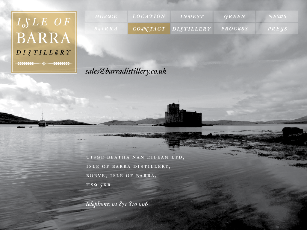 Barra Single Malt Whisky