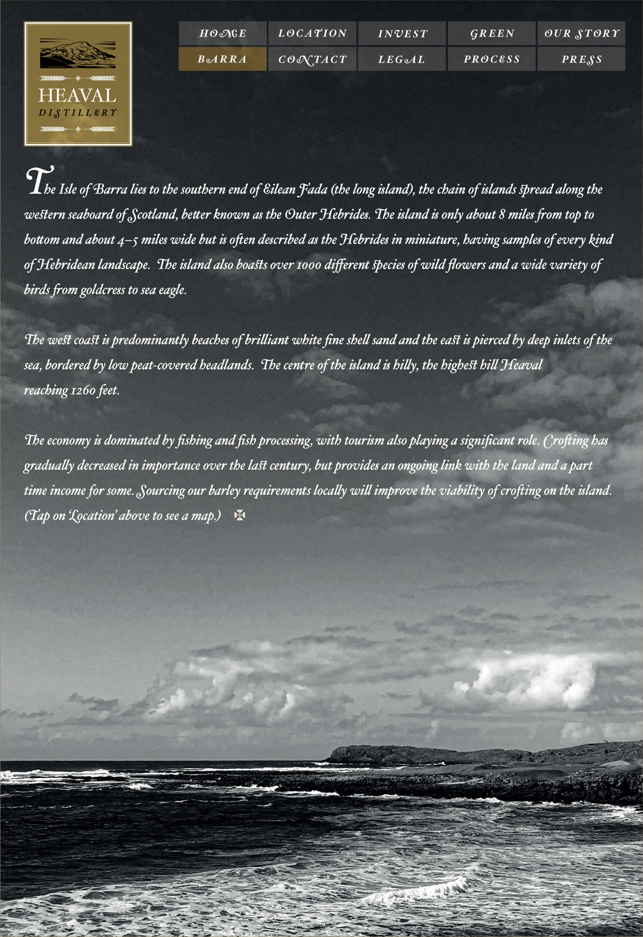 Barra Single Malt Whisky